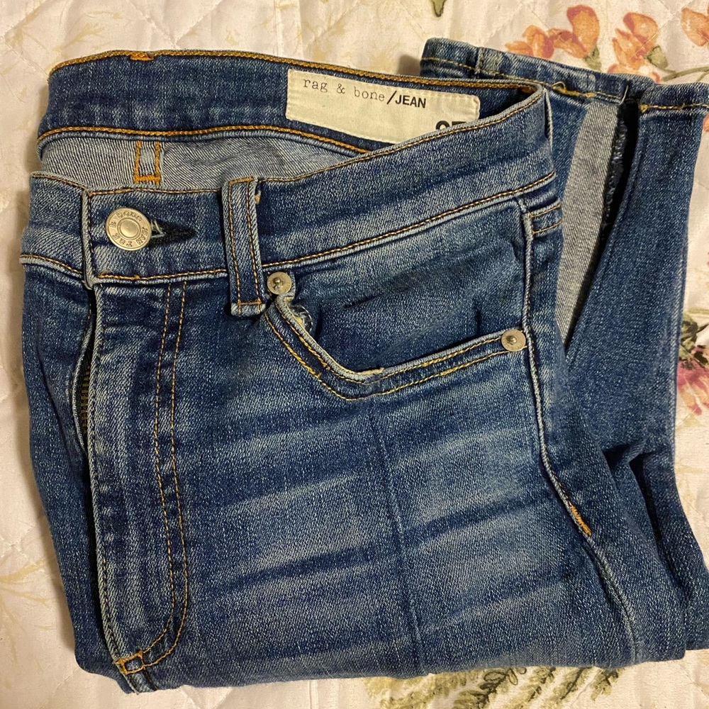 Rag & Bone Women's Blue Jeans